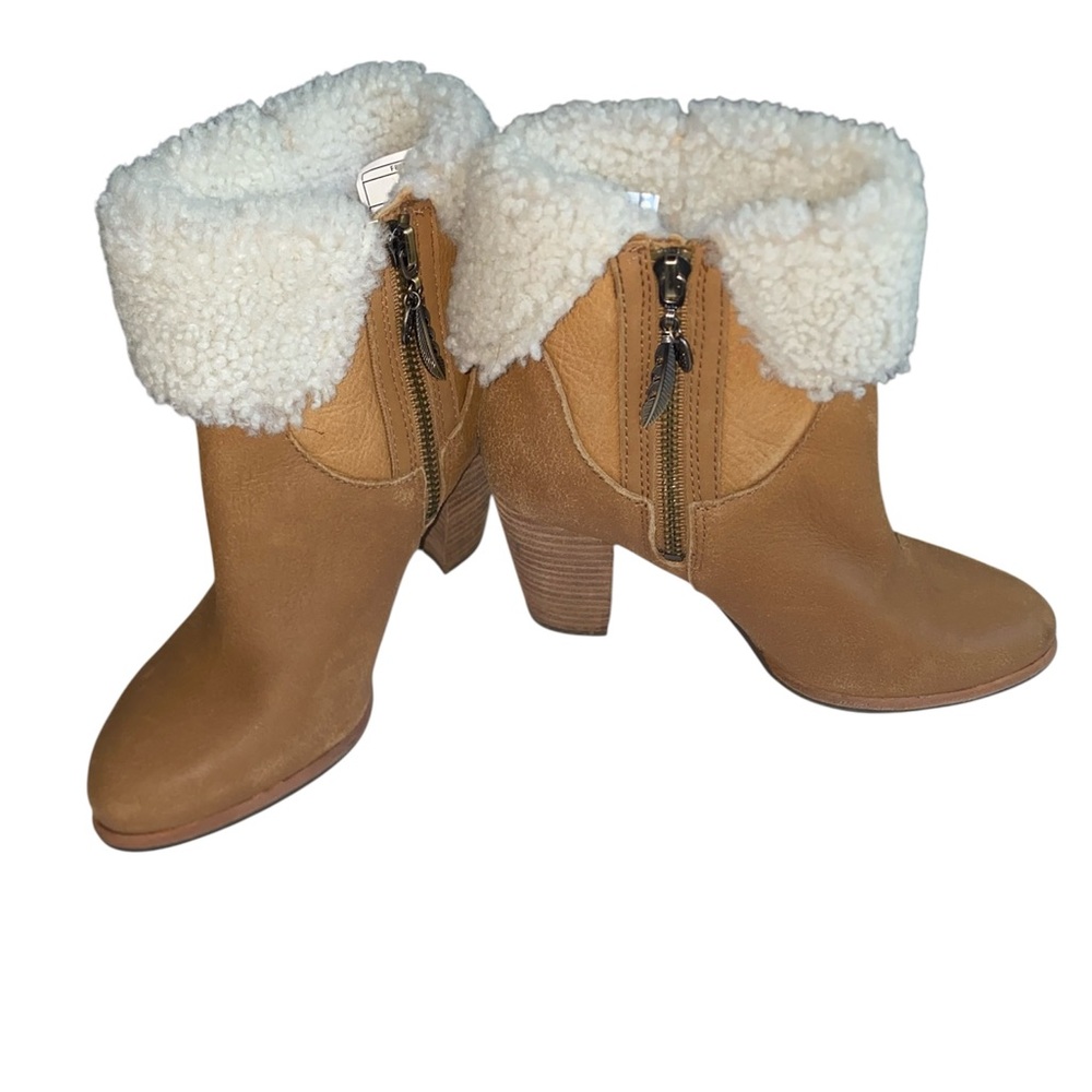 UGG Tan Ankle Boots